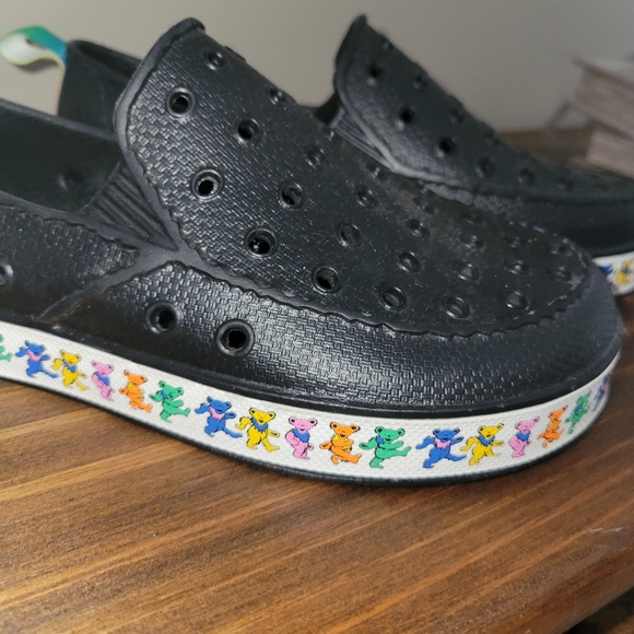 Sanuk Grateful Dead Kids Shoes size 2 - Picture 2 of 6